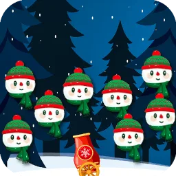 Snow Mo-Cannon Shooting Game