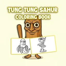 Tung Tung Sahur Coloring Book