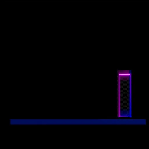 Neon Square Rush